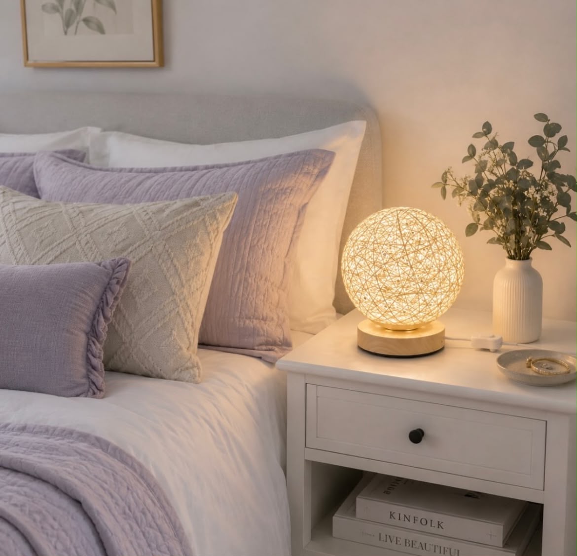 LAMPARA LUNA USB