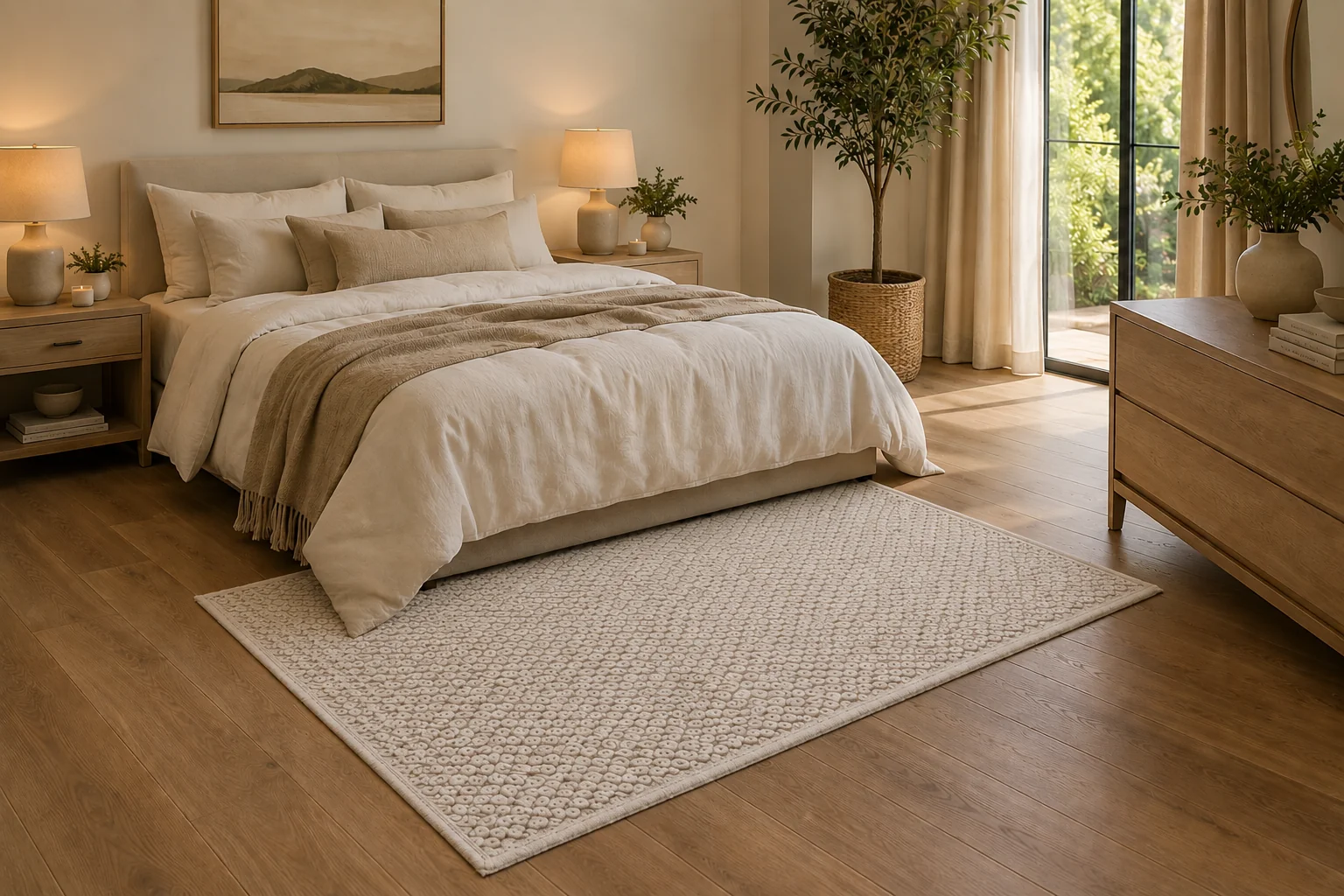 ALFOMBRA SIENA BEIGE 160X120